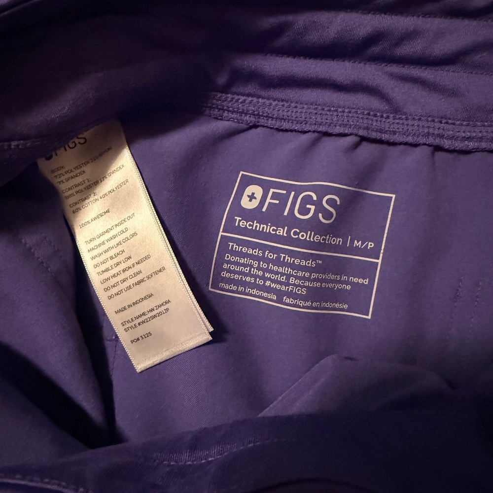 Figs Technical Collection In Amethyst - Picture 4 of 4